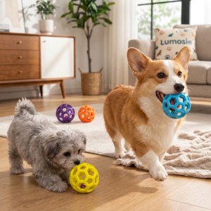 Lumosie "Jingle-Lattice" Dental Flex Ball