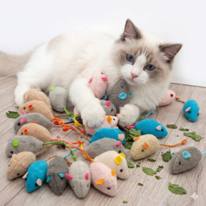 Lumosie HuntPlay™ Catnip Mouse Toy Set