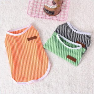 SummerStripe Pet Vest
