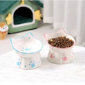 TiltiePaws 15° Elevated Cat Bowl