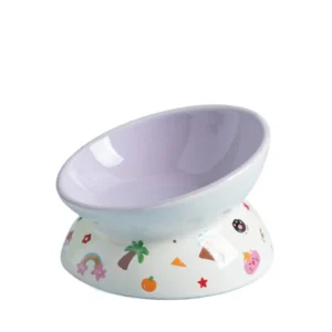 ComfortTilt Elevated Ceramic Pet Bowl