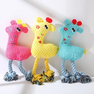 RusticBuck Squeaky Plush Toy