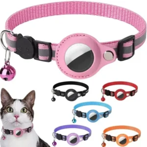 AirTag Cat Collar with GPS Tracker