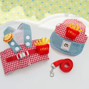 SunnyFries Pet Harness & Leash Set