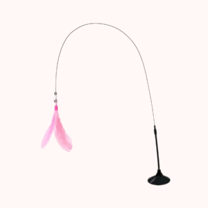 Hands-Free Feather Cat Wand