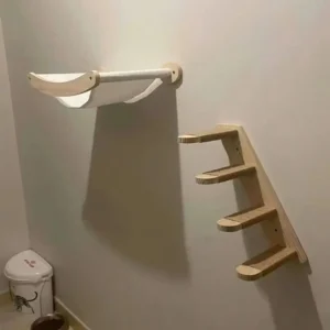 Solid Wood Cat Climbing Shelf