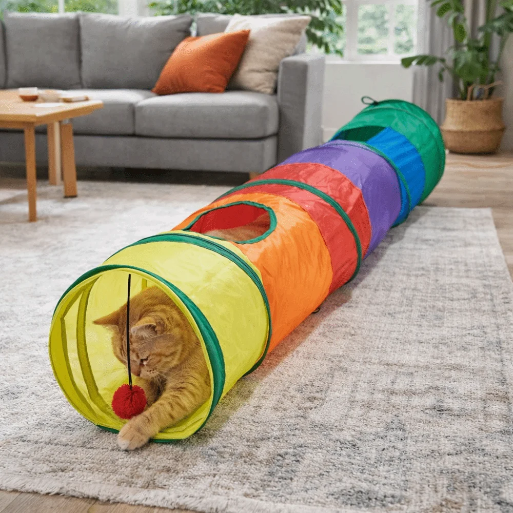 Cloth Catnip Tunnel - Image 7