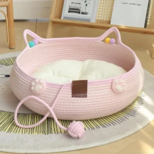 Cotton Rope Woven Cat Nest