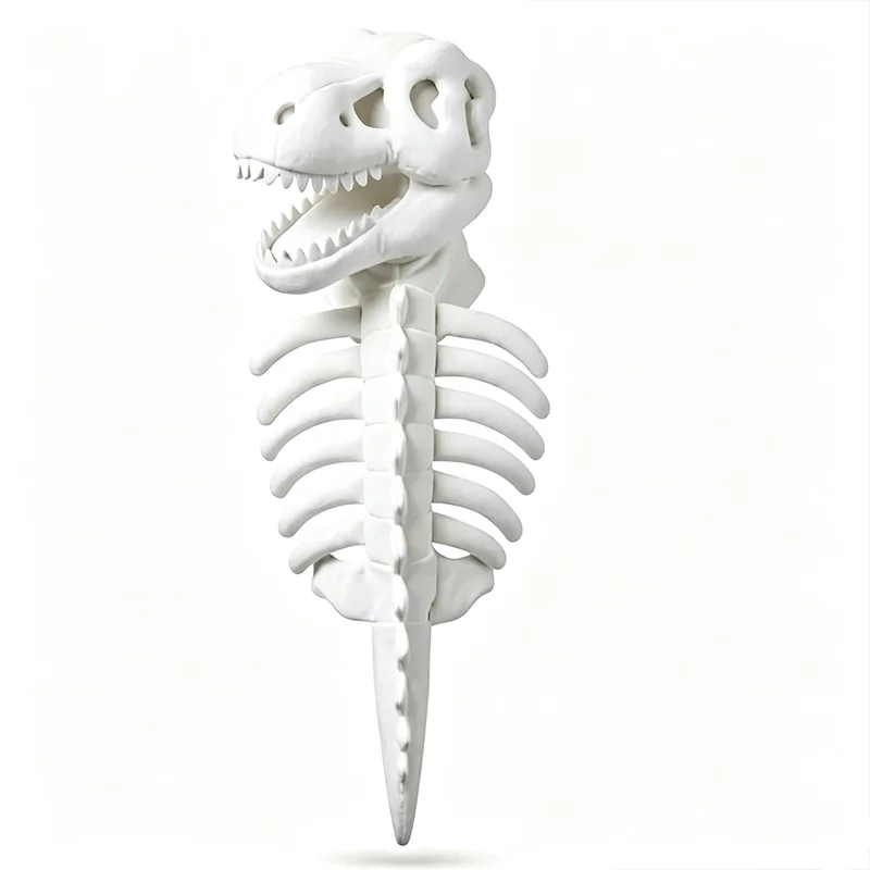Glow-in-the-Dark Dinosaur Skeleton Pet Costume - Image 12