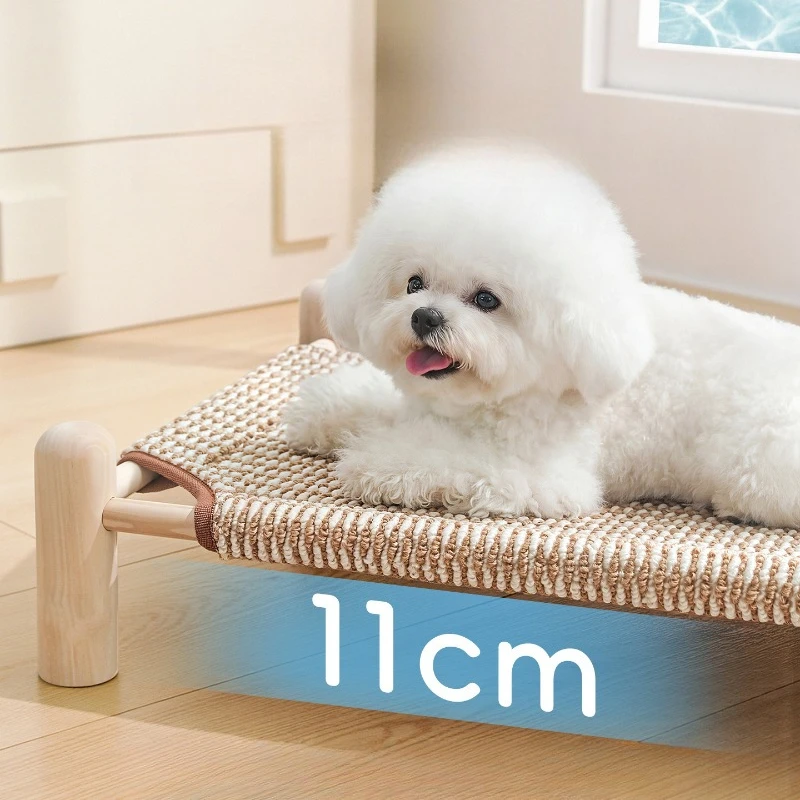 Wooden Elevated Pet Cot - Image 4