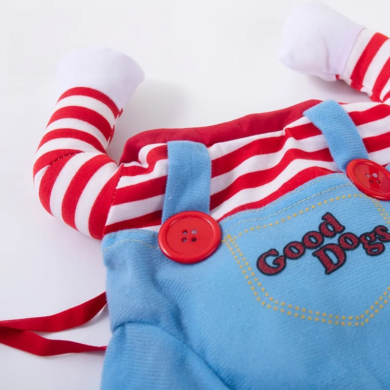 Spooky Doll Pet Cosplay Outfit - Image 5
