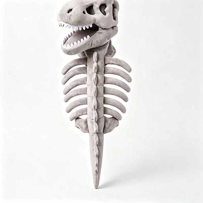 Glow-in-the-Dark Dinosaur Skeleton Pet Costume - Image 11
